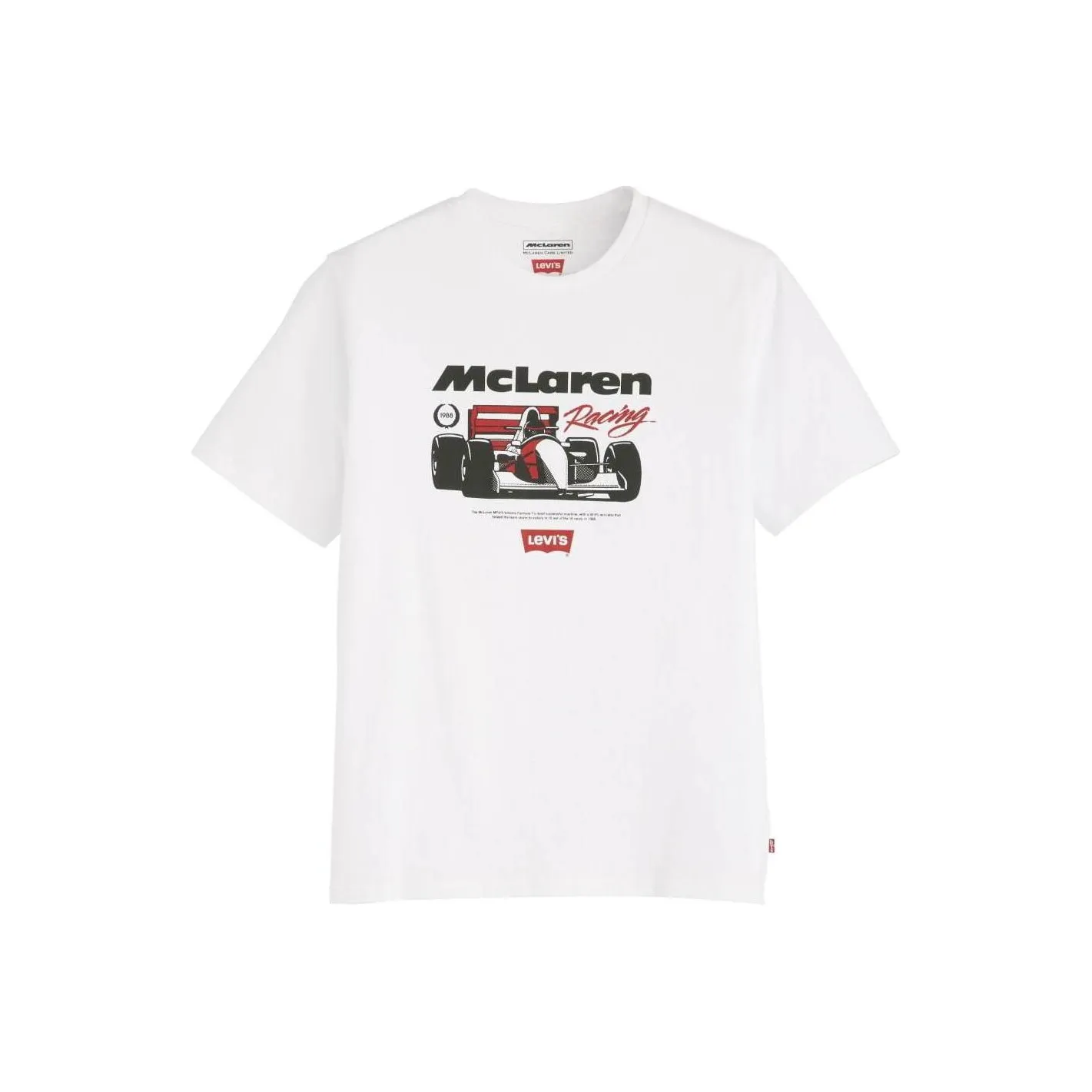 Levi's McLaren Racing Co Branded Edition T-Shirt Unisex White