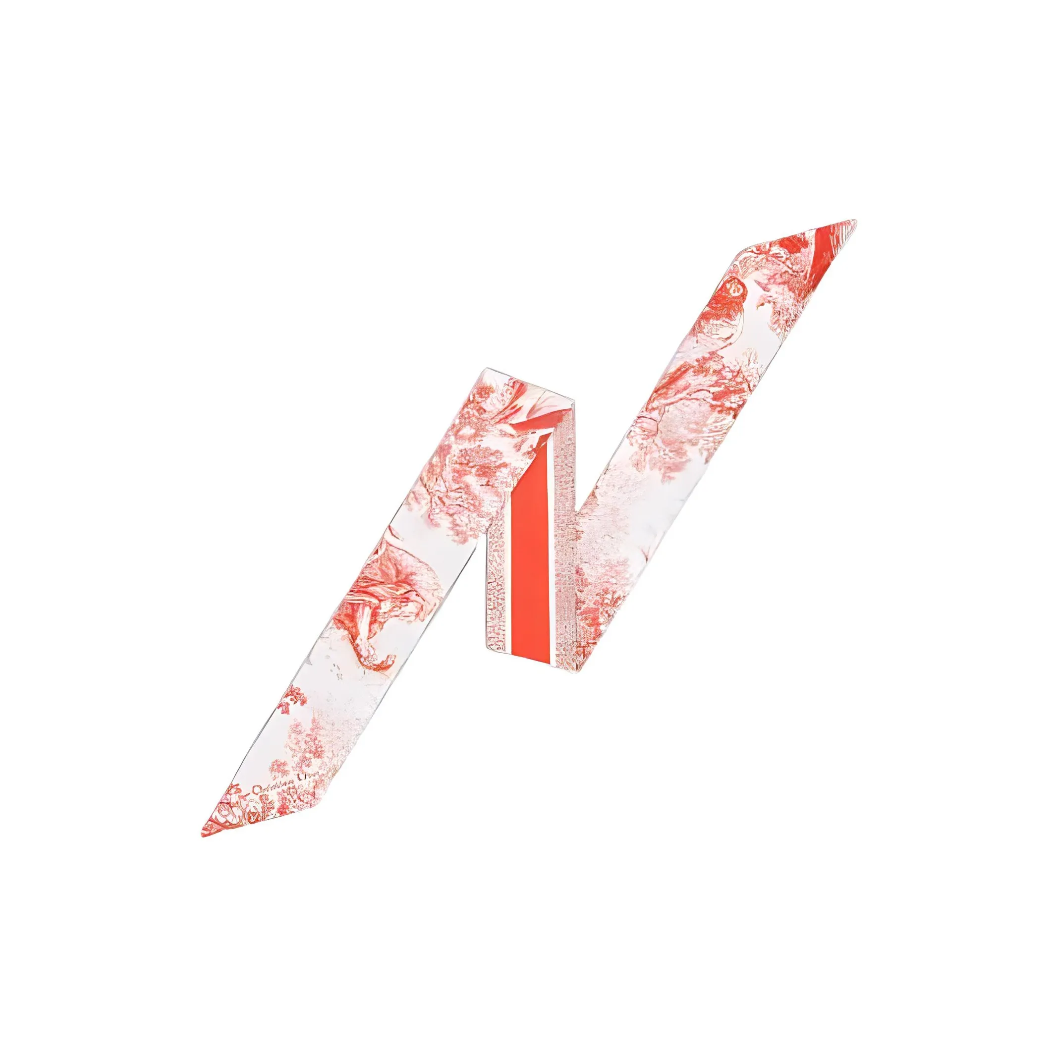 DIOR Шелковые шарфы Женские Апельсин