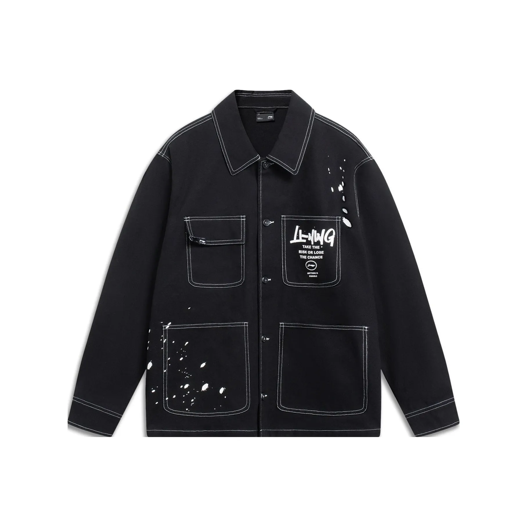 LiNing Sports Fashion Collection Jacket Men's Black