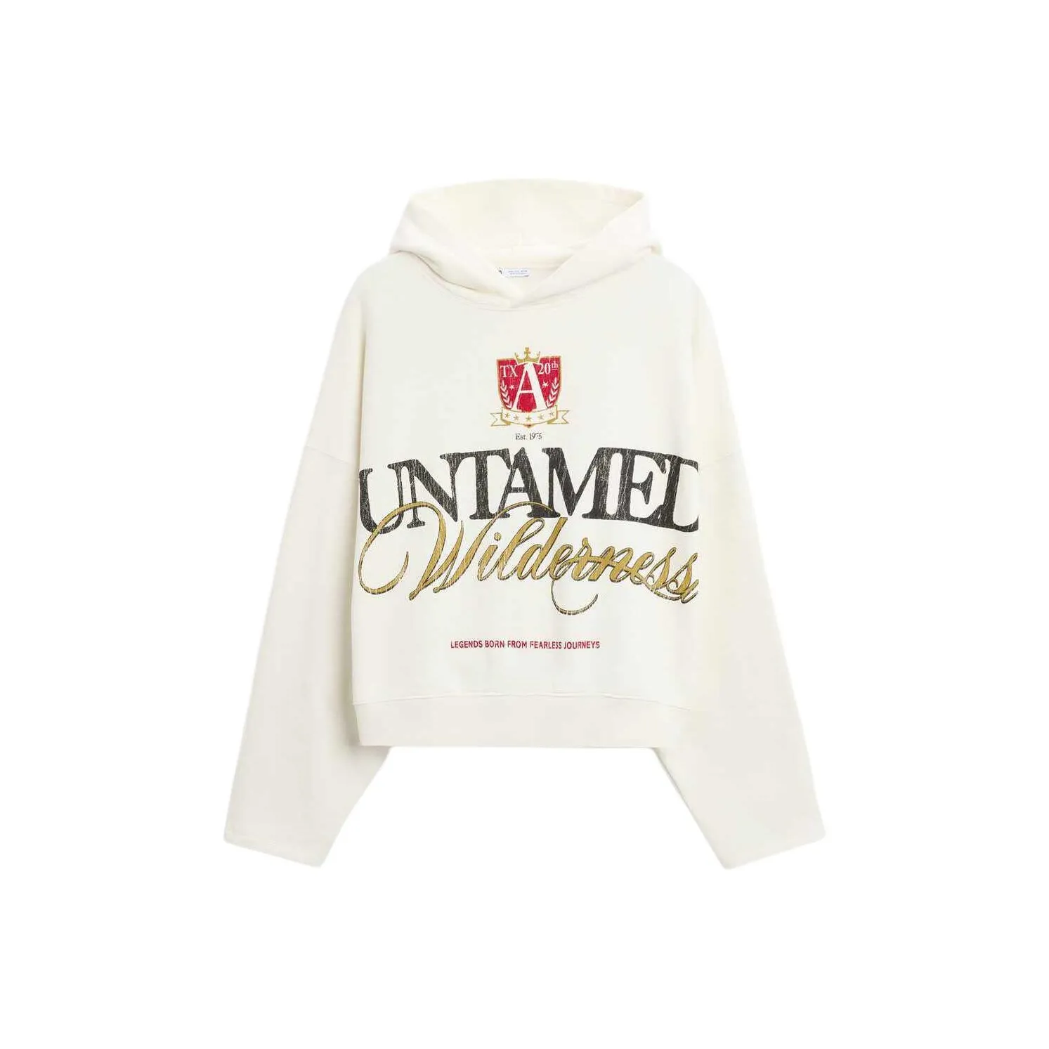 ZARA Свитшот Мужской Natural White