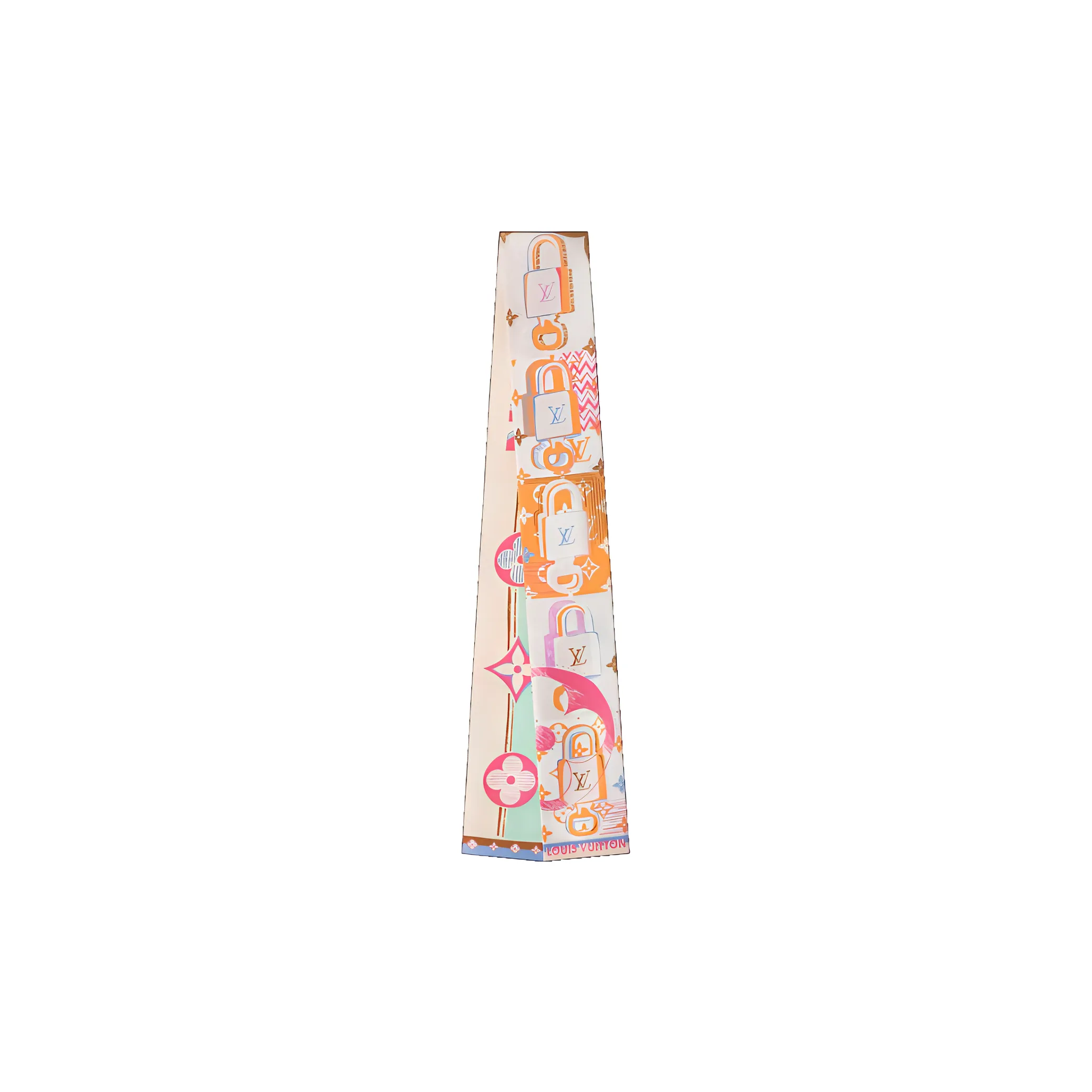 LOUIS VUITTON Monogram Hair Bands Women's Multicolor
