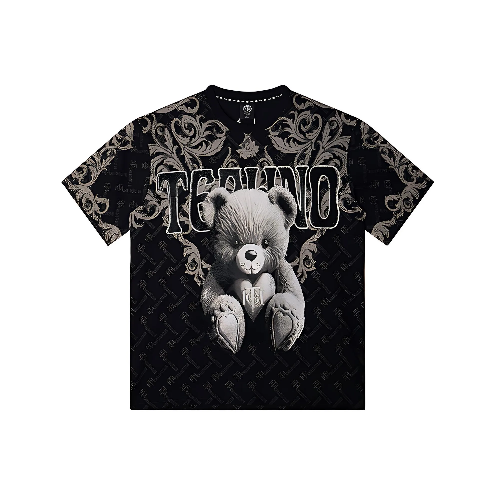 TCH T Shirt Unisex Black With Silver Logo