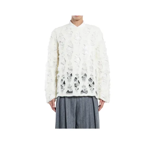 COMME Des GARCONS HOMME PLUS Белый Мужской Трикотаж