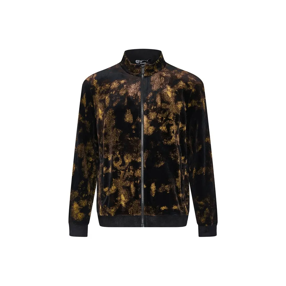 ANDREW MACKENZIE FW24 Knitwear Men's Black Orange