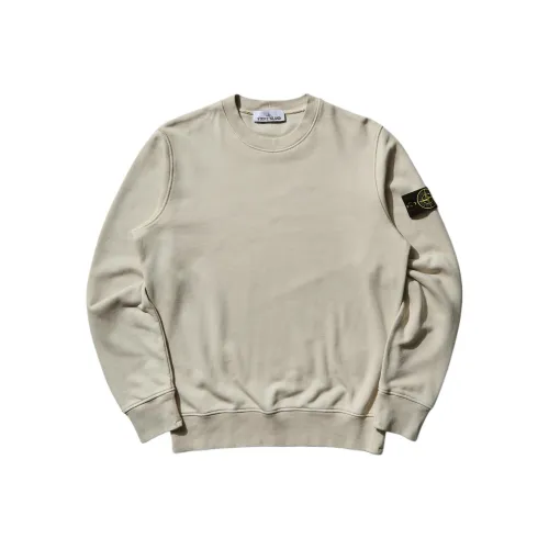 STONE ISLAND Песочный Мужской Свитшот