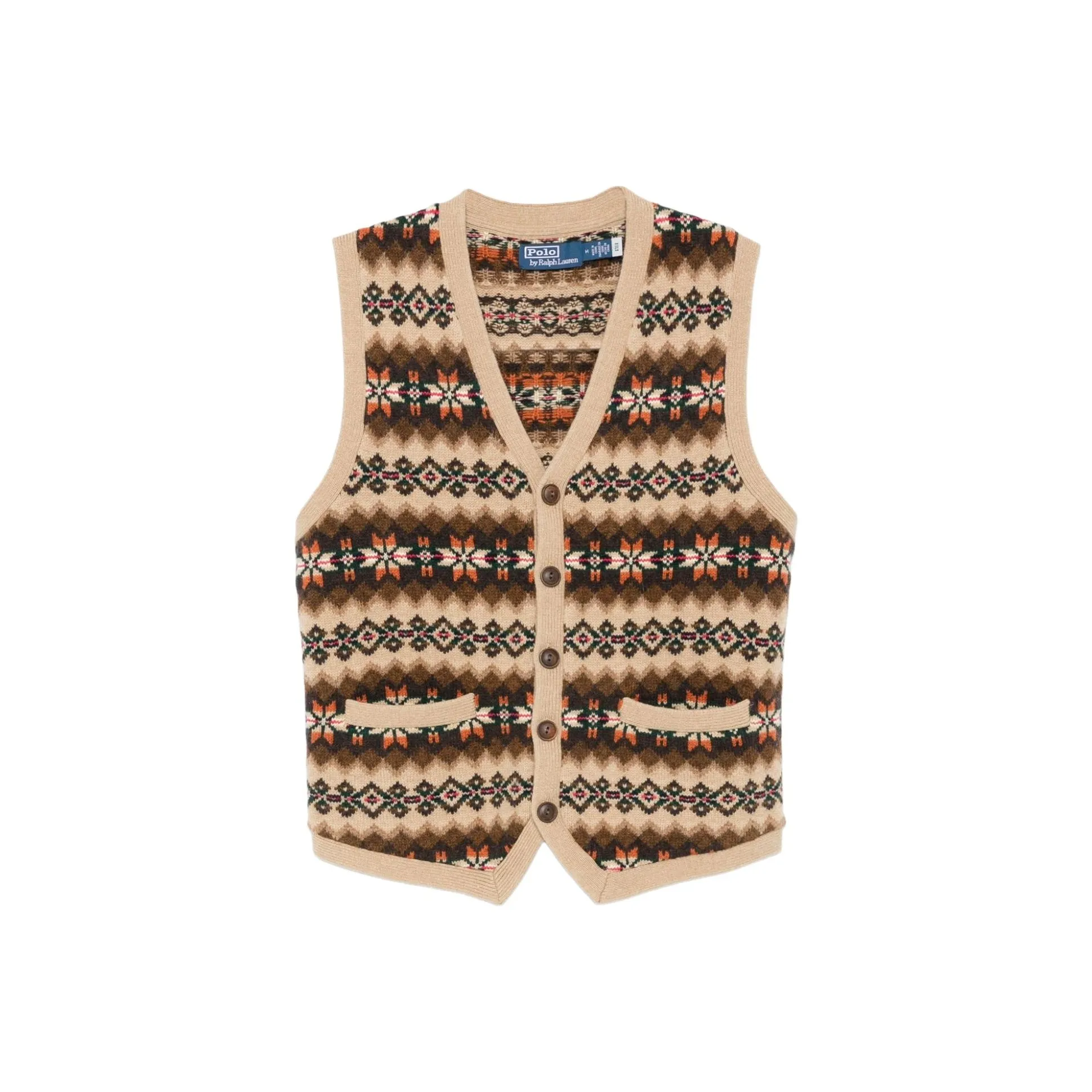 Polo Ralph Lauren Fair isle Sleeveless Cardigan