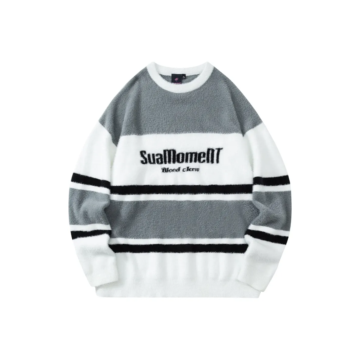 Suamoment Loose Повседневный Свитер Унисекс