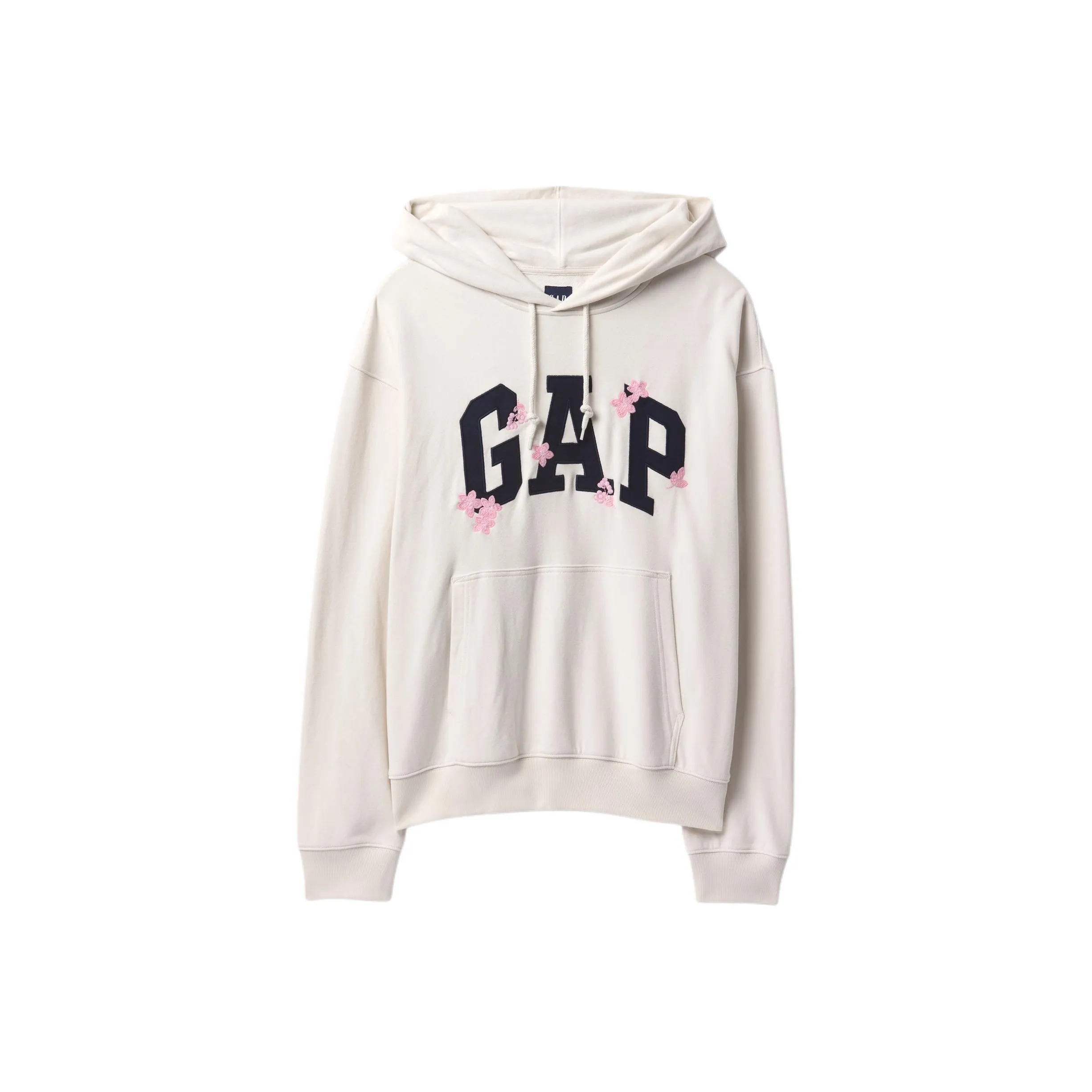 GAP совместная коллекция Sakura Collection SS25 Толстовка Мужской Бежевый