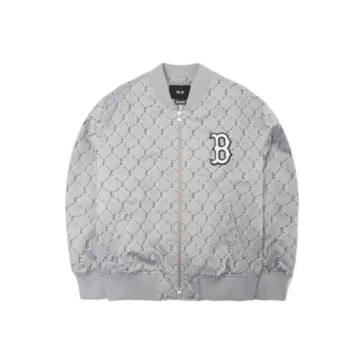 MLB Jackets Men Gray