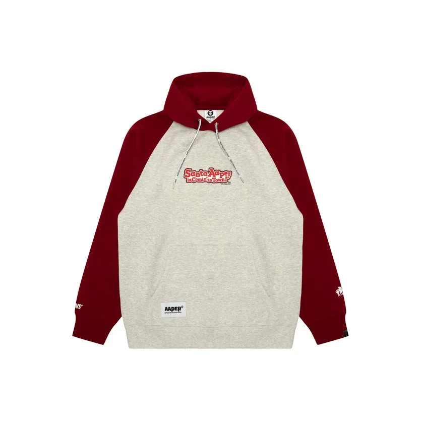 AAPE Красный BDX Мужские Свитшоты