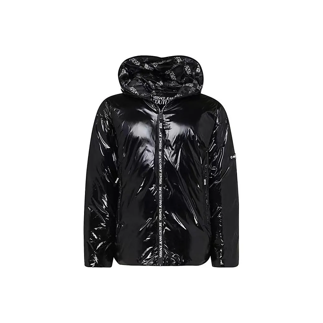 VERSACE JEANS COUTURE Мужские черные куртки