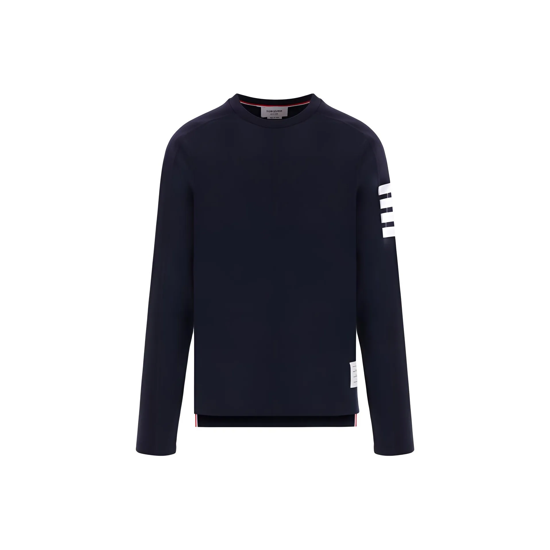 THOM BROWNE 4 Bar Striped Crewneck Sweatshirt