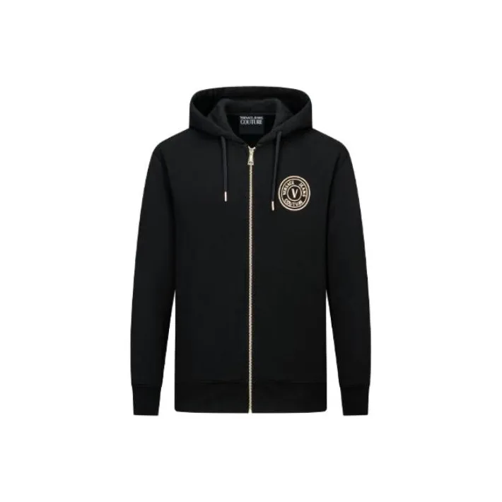 VERSACE JEANS COUTURE Jackets Coats Men's Black