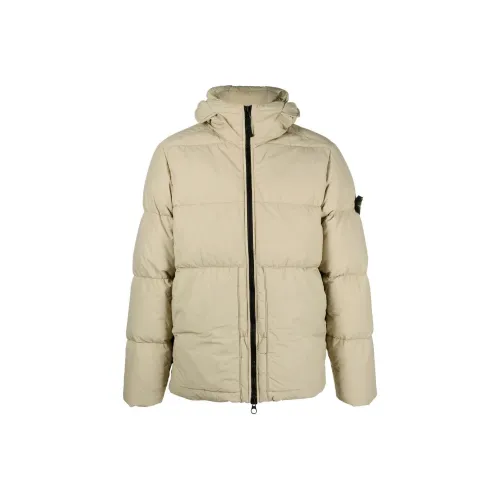 STONE ISLAND Желтые Мужские Куртки
