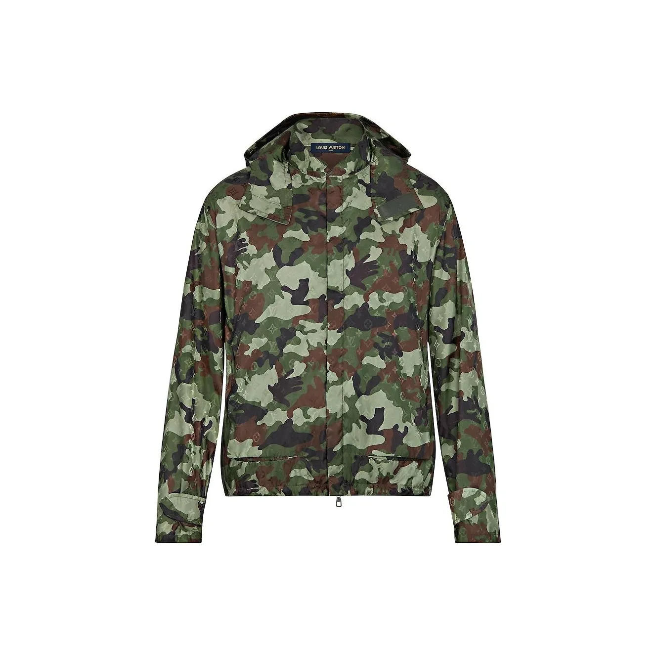 LOUIS VUITTON Camo Windbreaker Jacket