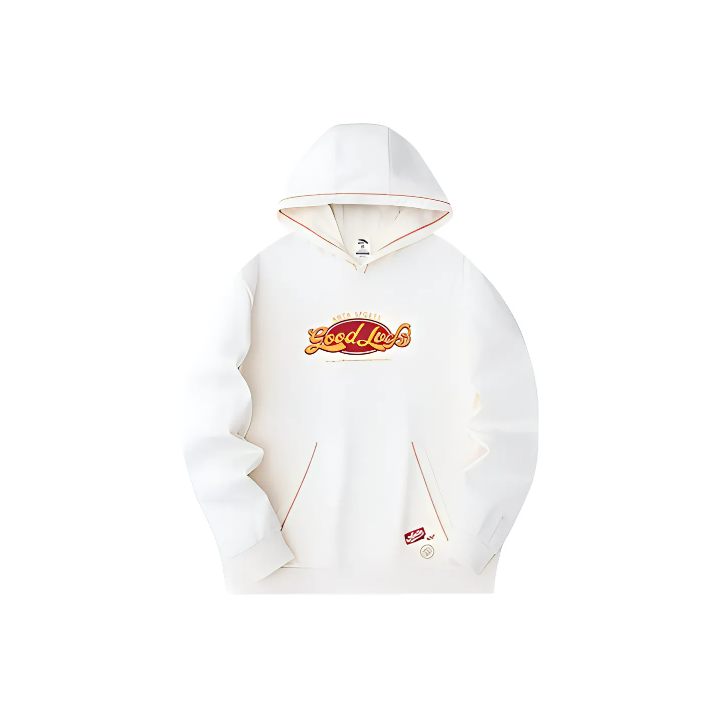 ANTA Year of the Dragon Series Толстовка Унисекс Утиный Белый