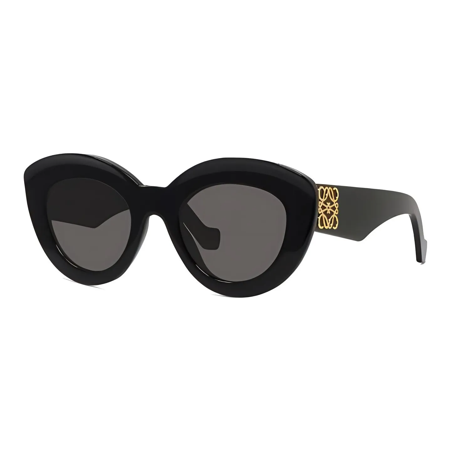 LOEWE Acetate Cat Eye Sunglasses Women's Black
