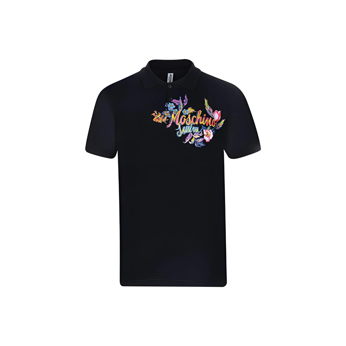 MOSCHINO Polo Shirts Men's Black