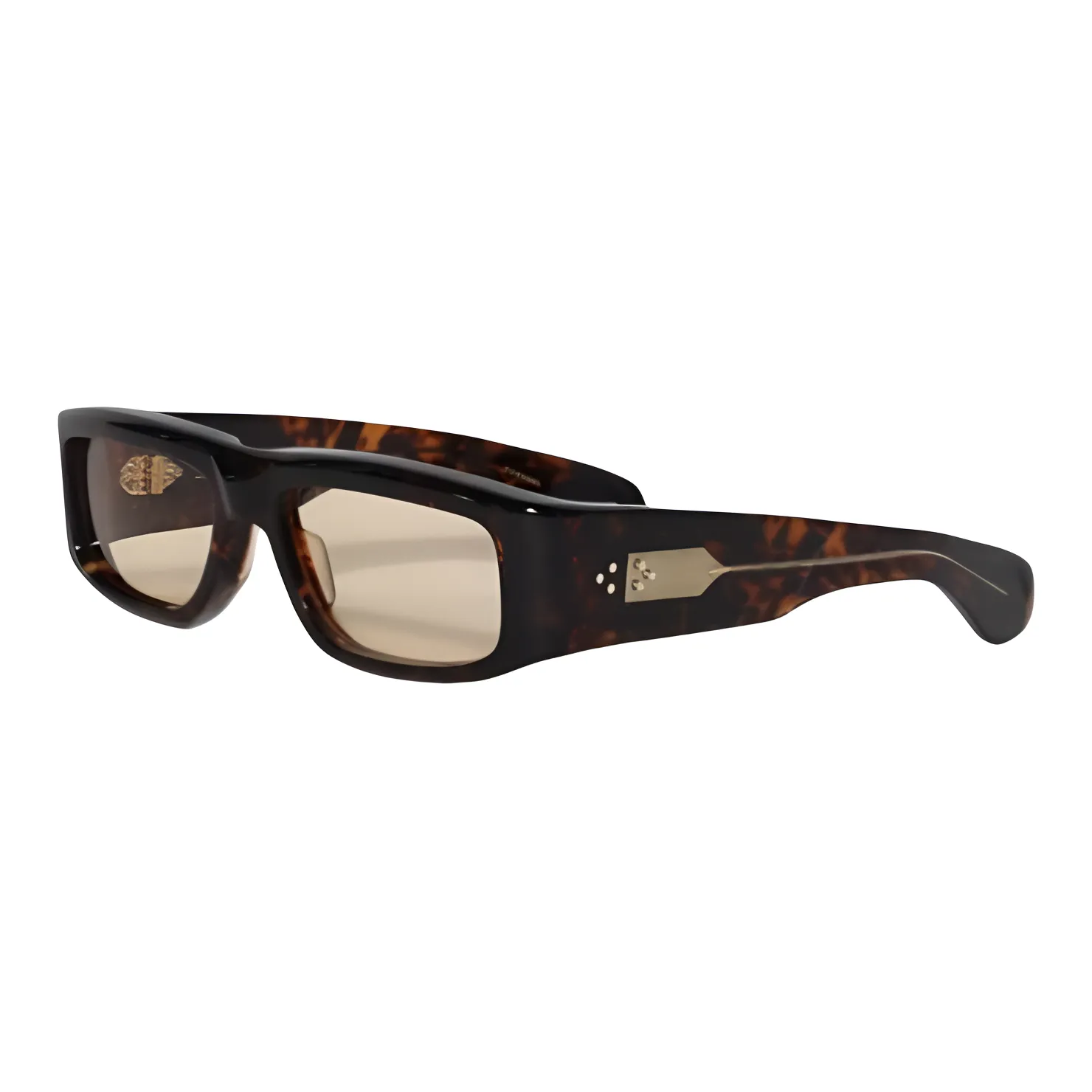 Dita Eyewear Mach Six Rose Gold Grey Sunglasses Romi Sunglasses