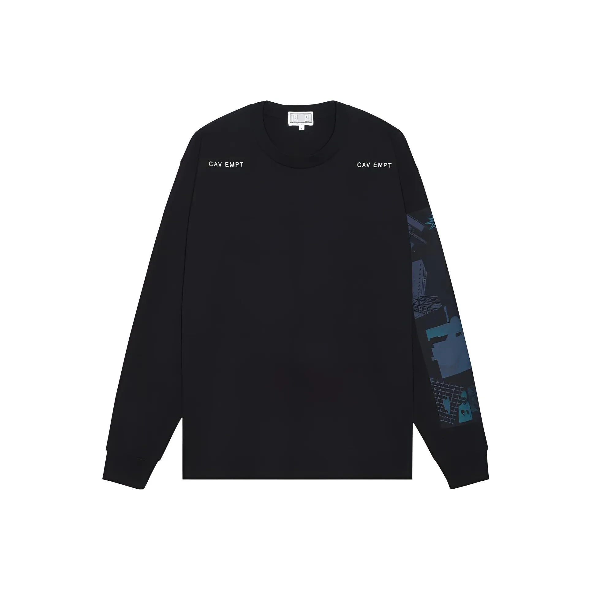 Cav Empt Черный Мужской Свитшот