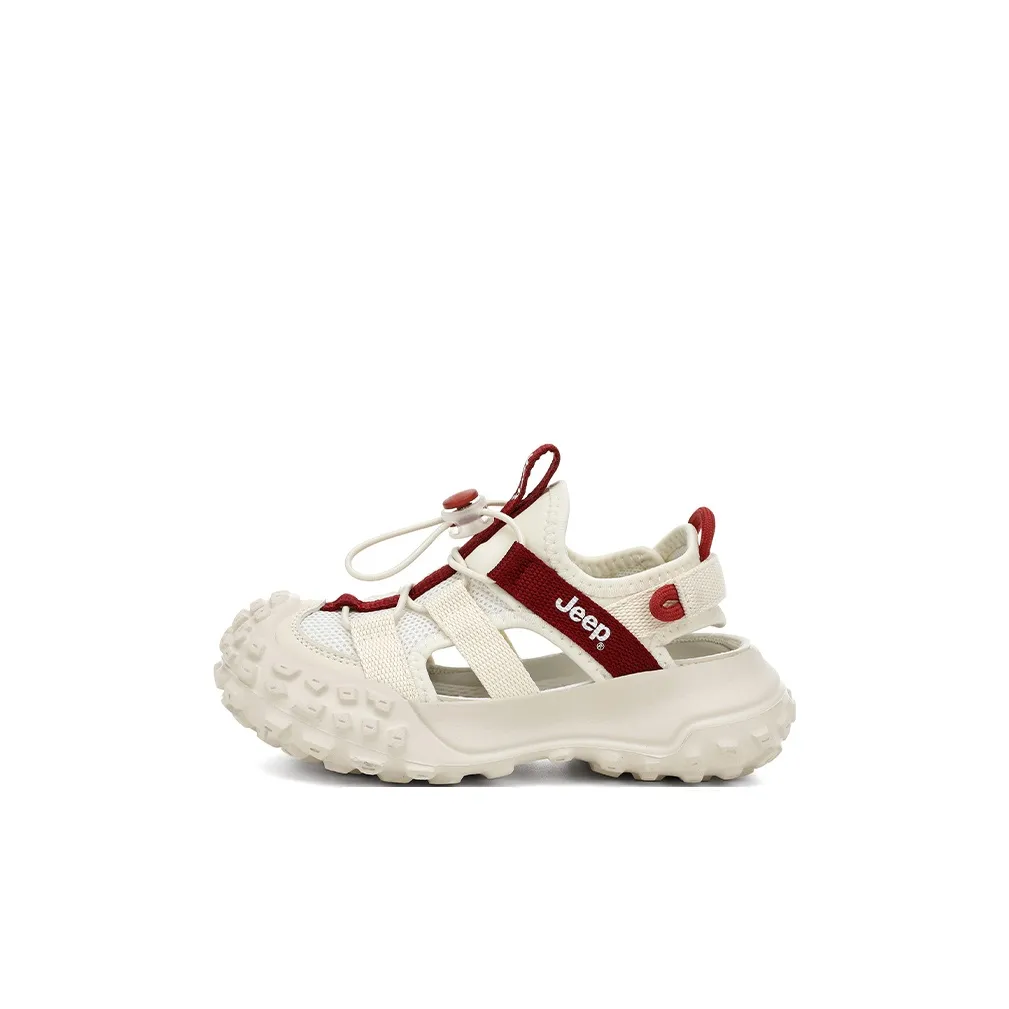 JEEP Детские сандалии Бежево-красные для малышей