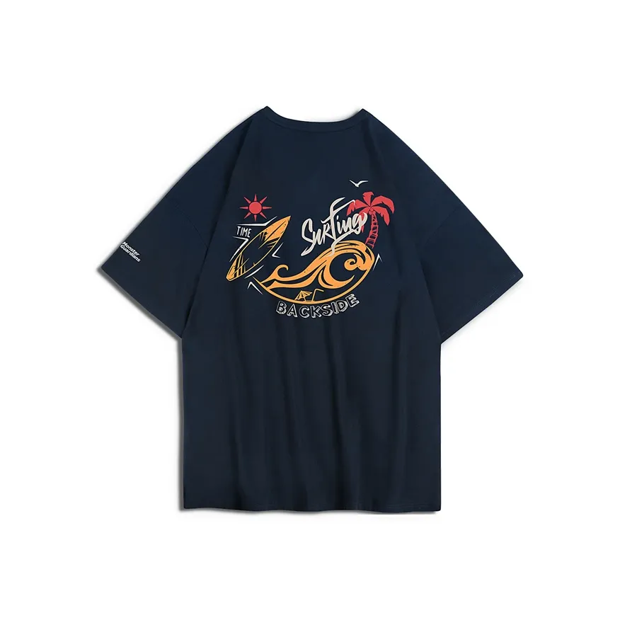 Monster Guardians T-Shirt Мужская Глубокое море Синий