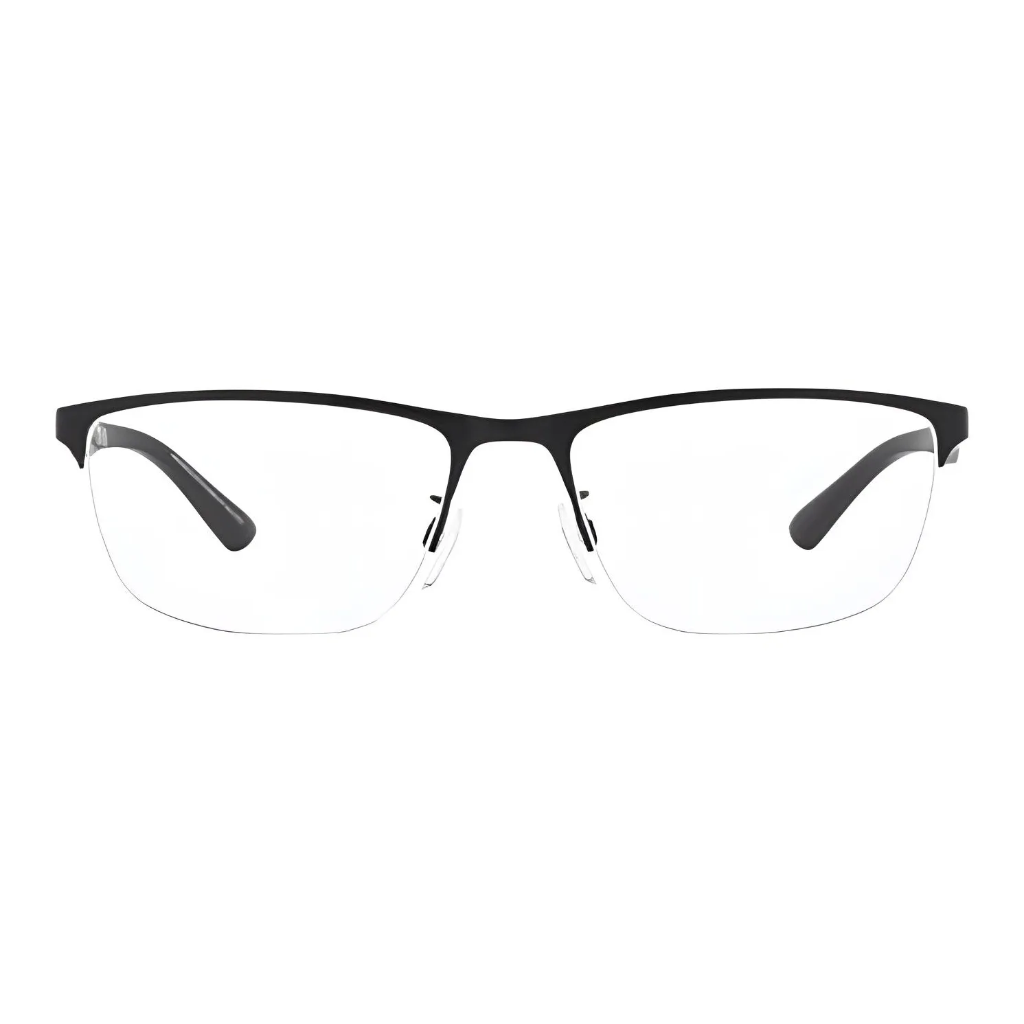 EMPORIO ARMANI Металлическая оправа для очков Мужской Черный