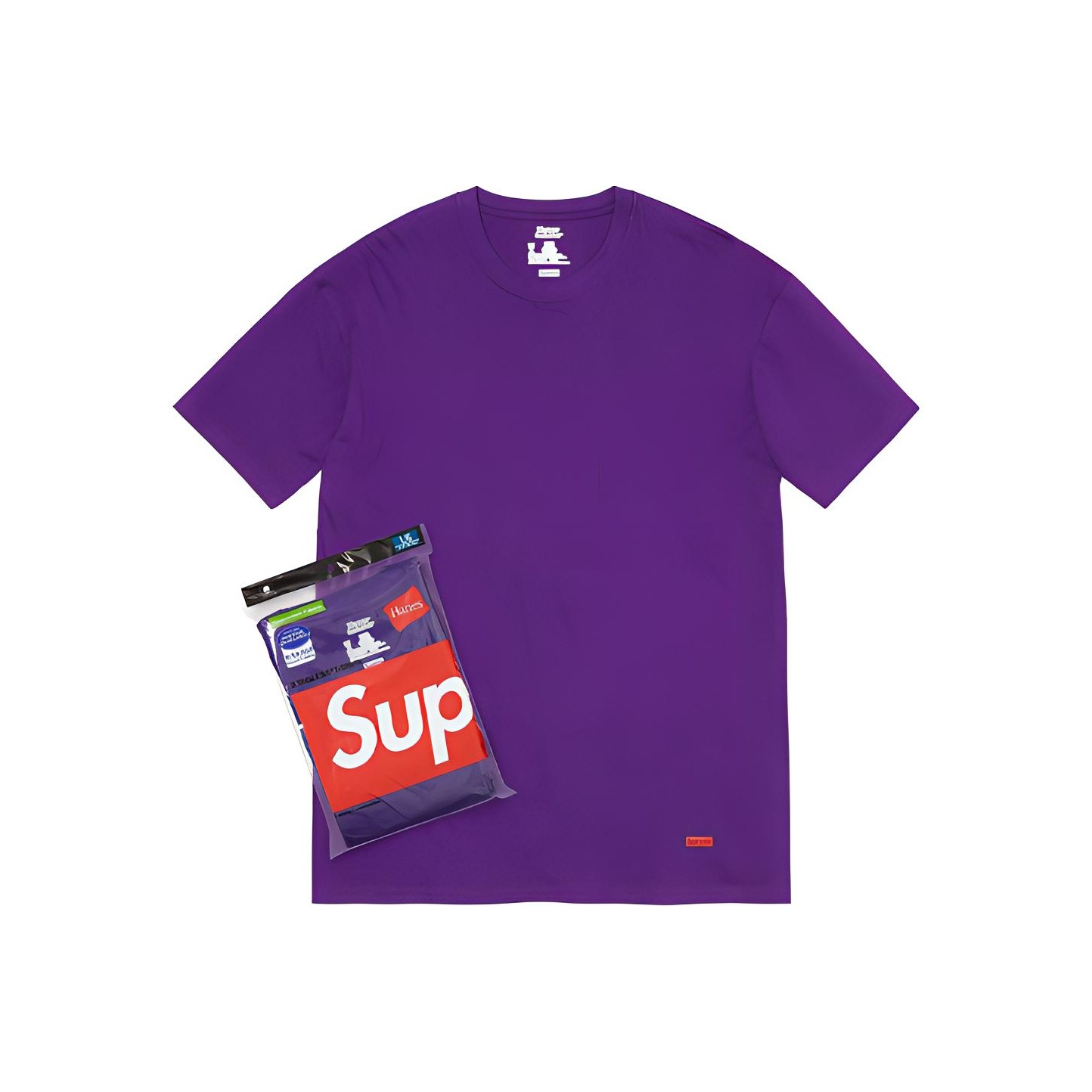 Supreme / Hanes® PINK Tagless Tees 2Pack Buy Supreme x Hanes Tagless Tees (2 Pack) 'Pink' - FW21A60