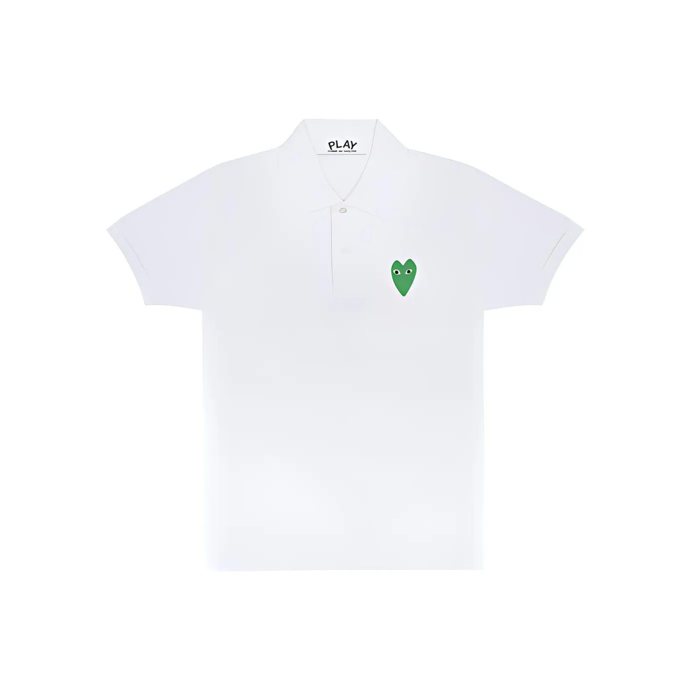 CDG Play Polo Shirts Men's White