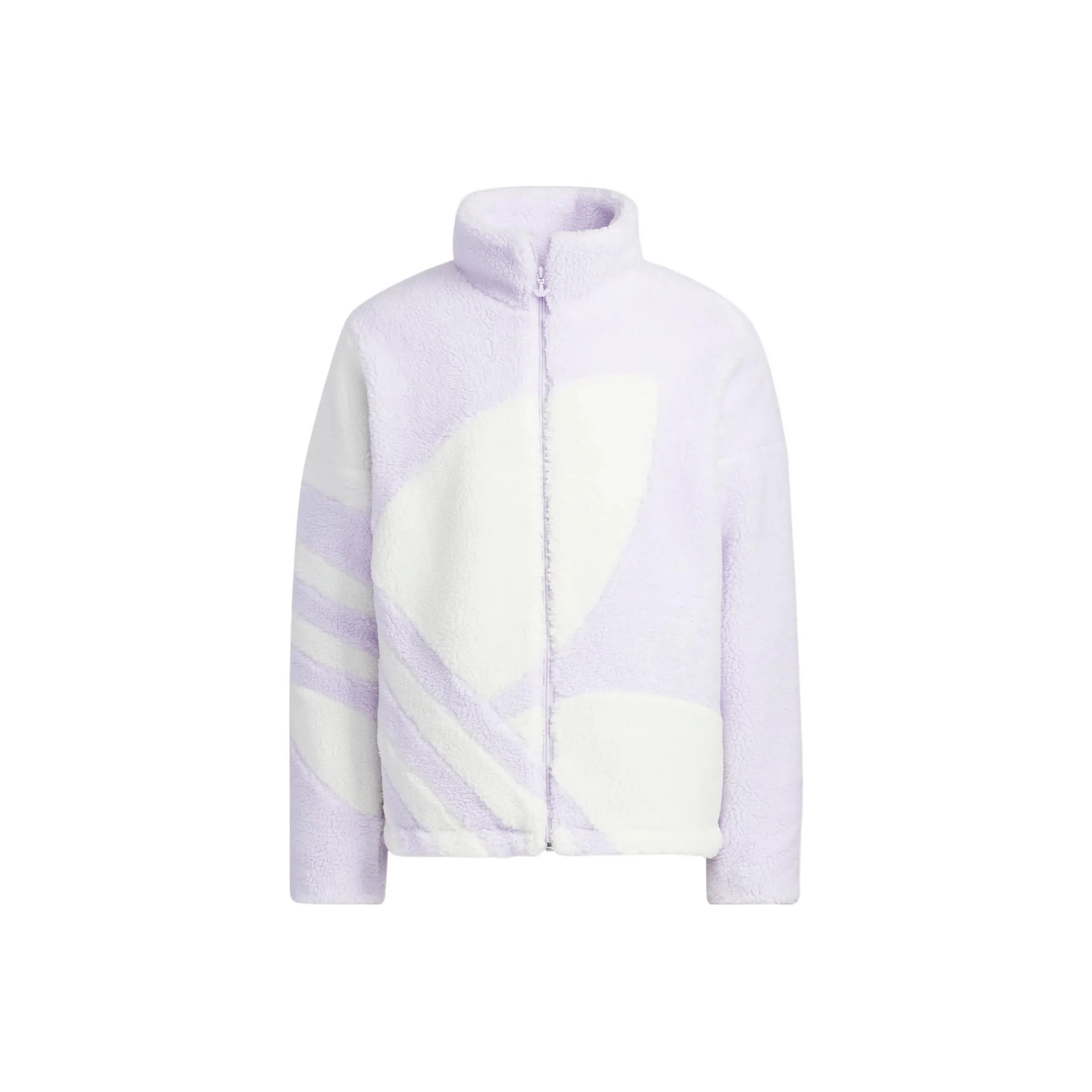 Adidas Originals Sherpa Track Jacket Unisex Purple