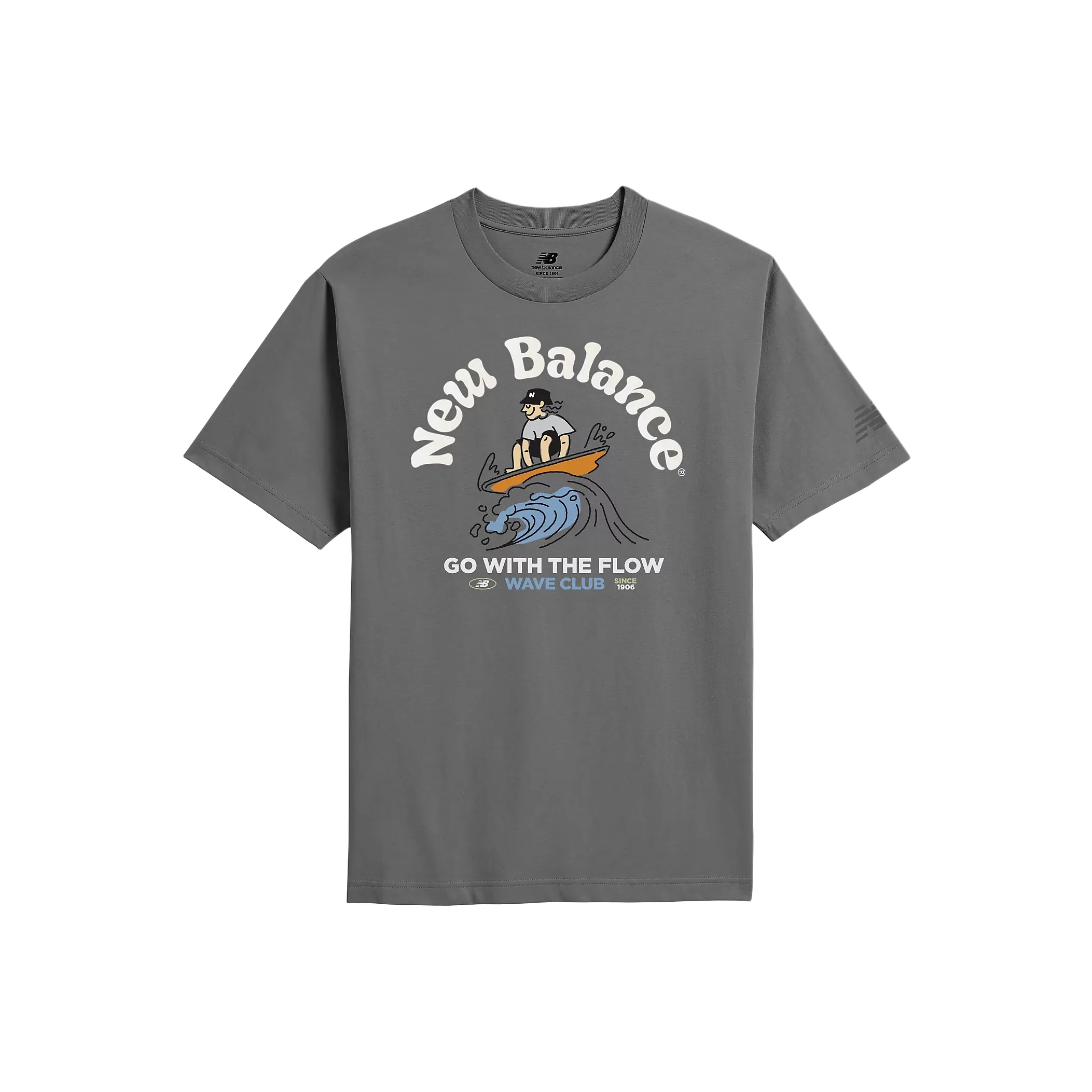 New Balance SS25 Big Wave T Shirt Men's Castle Rock