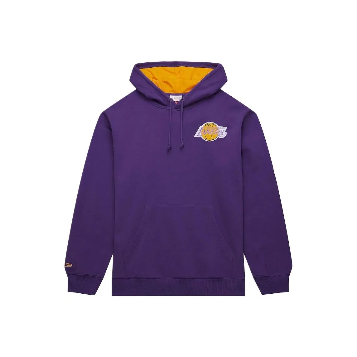 MITCHELL NESS Ervin Johnson Purple Los Angeles Lakers Magic Sweatshirt Men's Purple