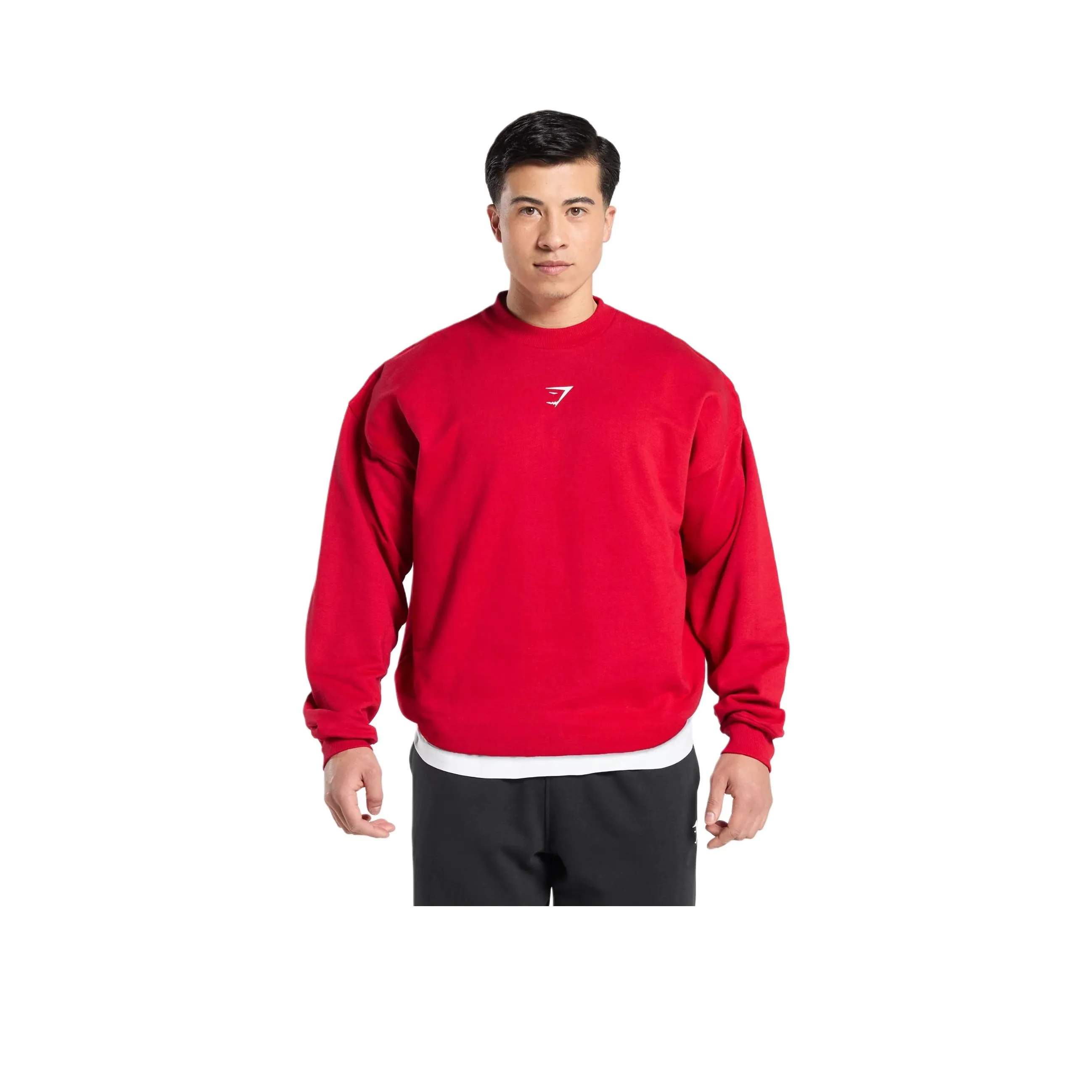 GYMSHARK Liftmas CREW SWEATSHIRT Мужской Toning Красный