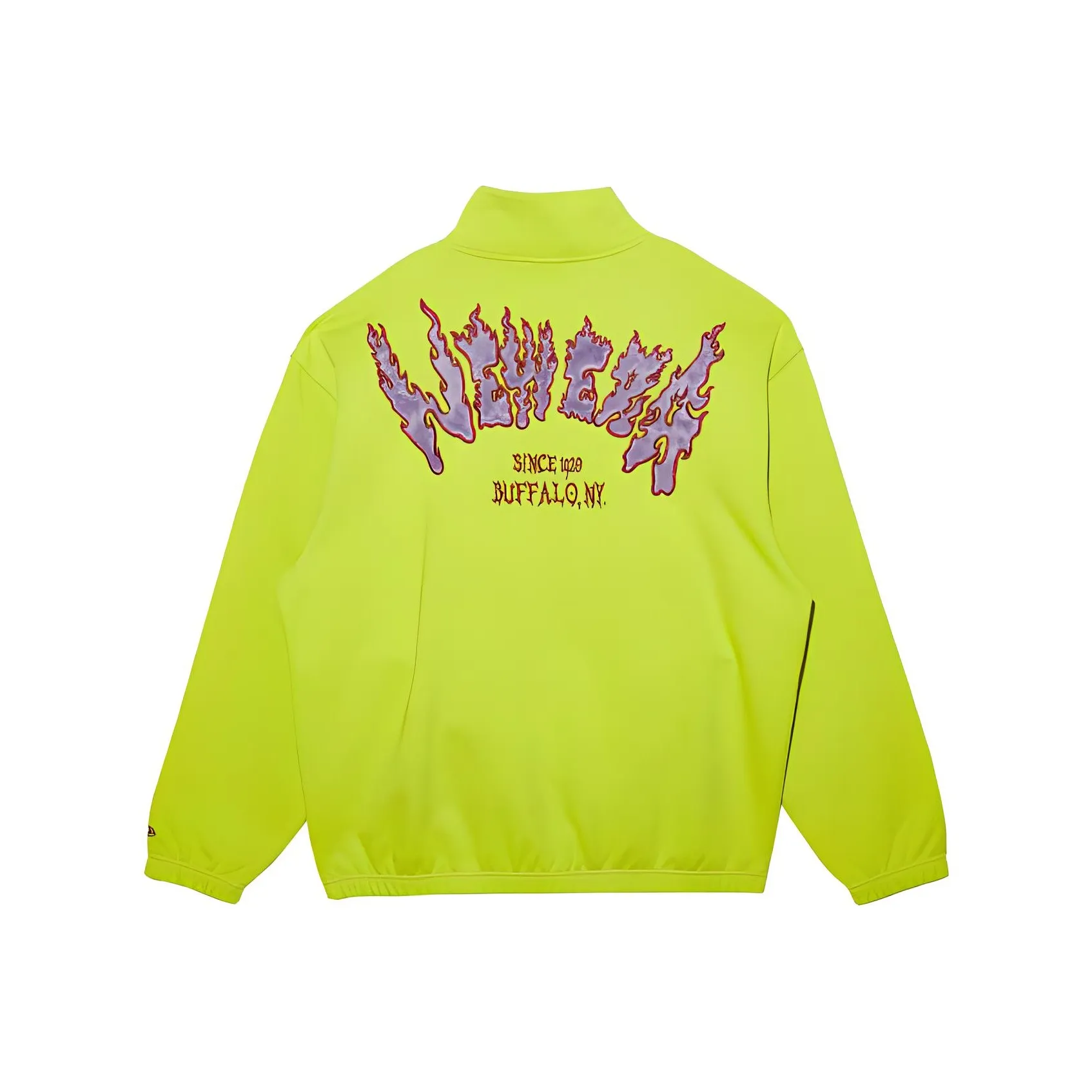 New Era Свитшот Унисекс Неоновый Зеленый