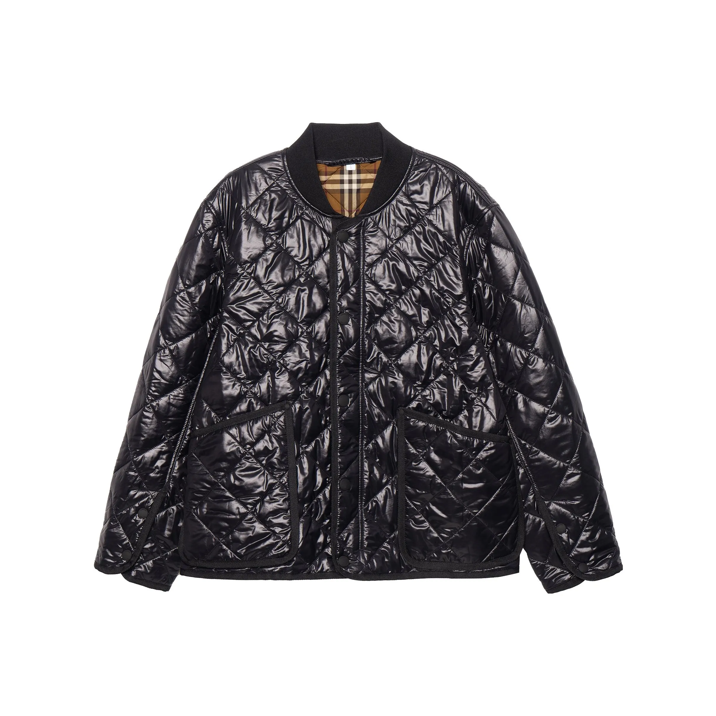 Burberry York Quilted Bomber Jacket