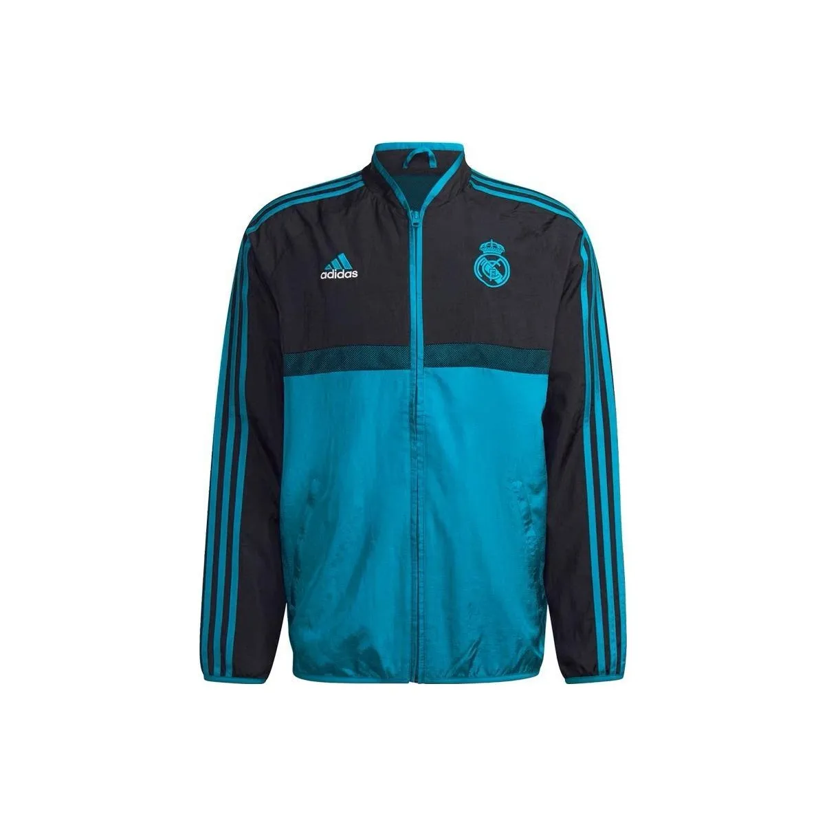 Adidas Real Madrid Jacket Men's Blue