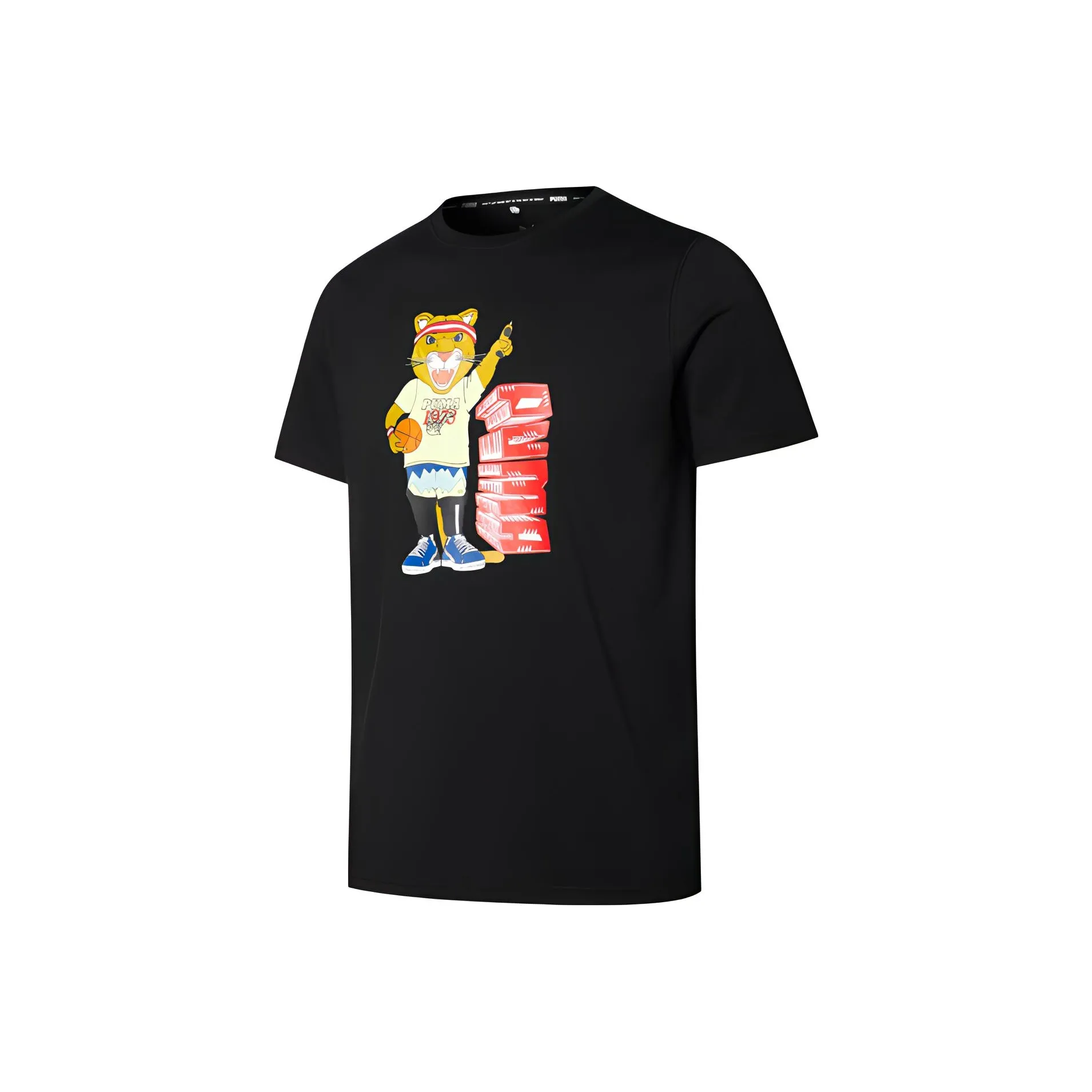 PUMA Dylan T Shirts Men's Black