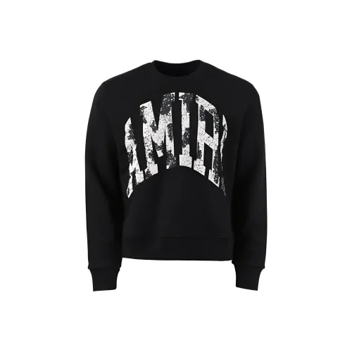 AMIRI Черный Мужские Свитшоты