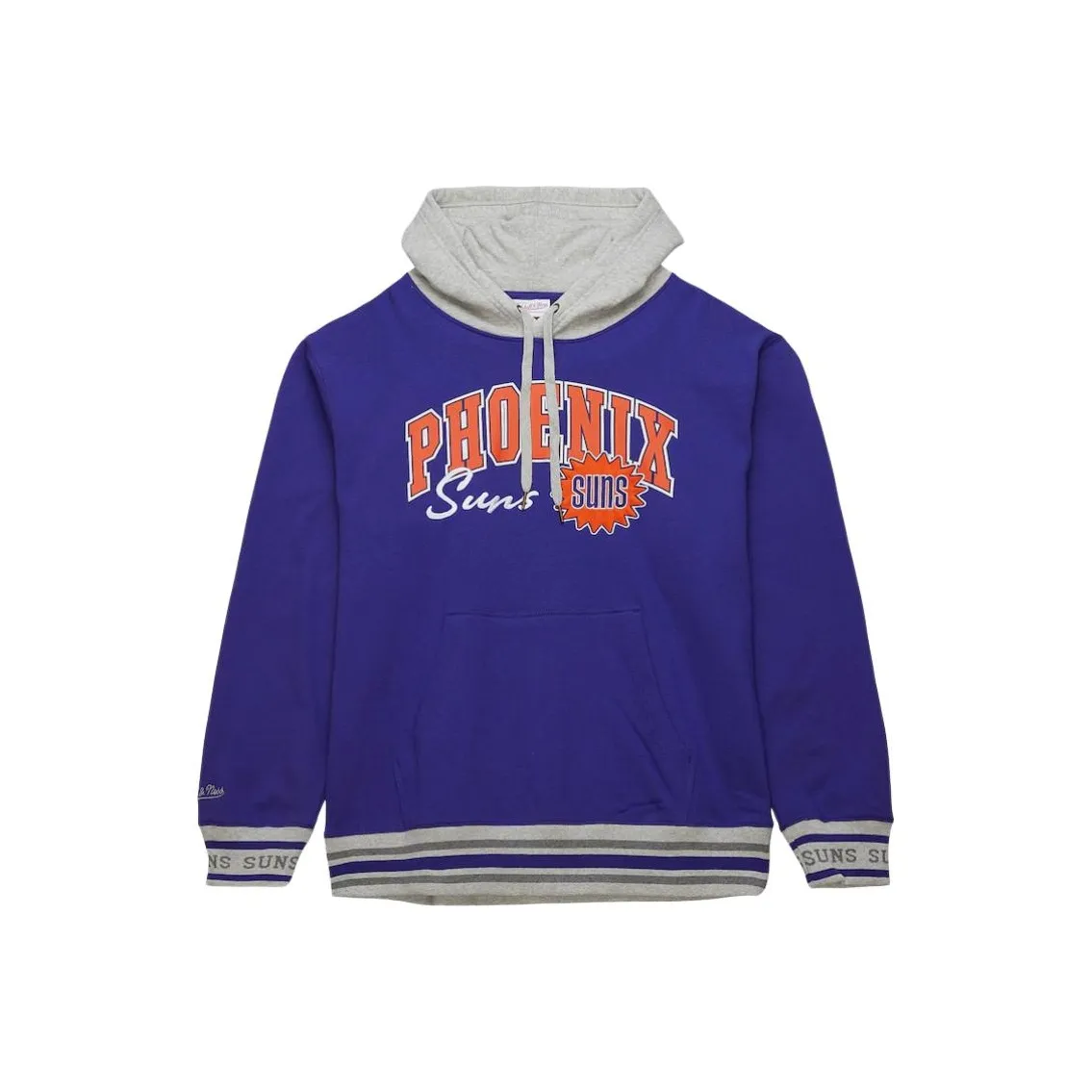 Nba X Mitchell Ness Purple Phoenix Suns Sweatshirts Men Purple