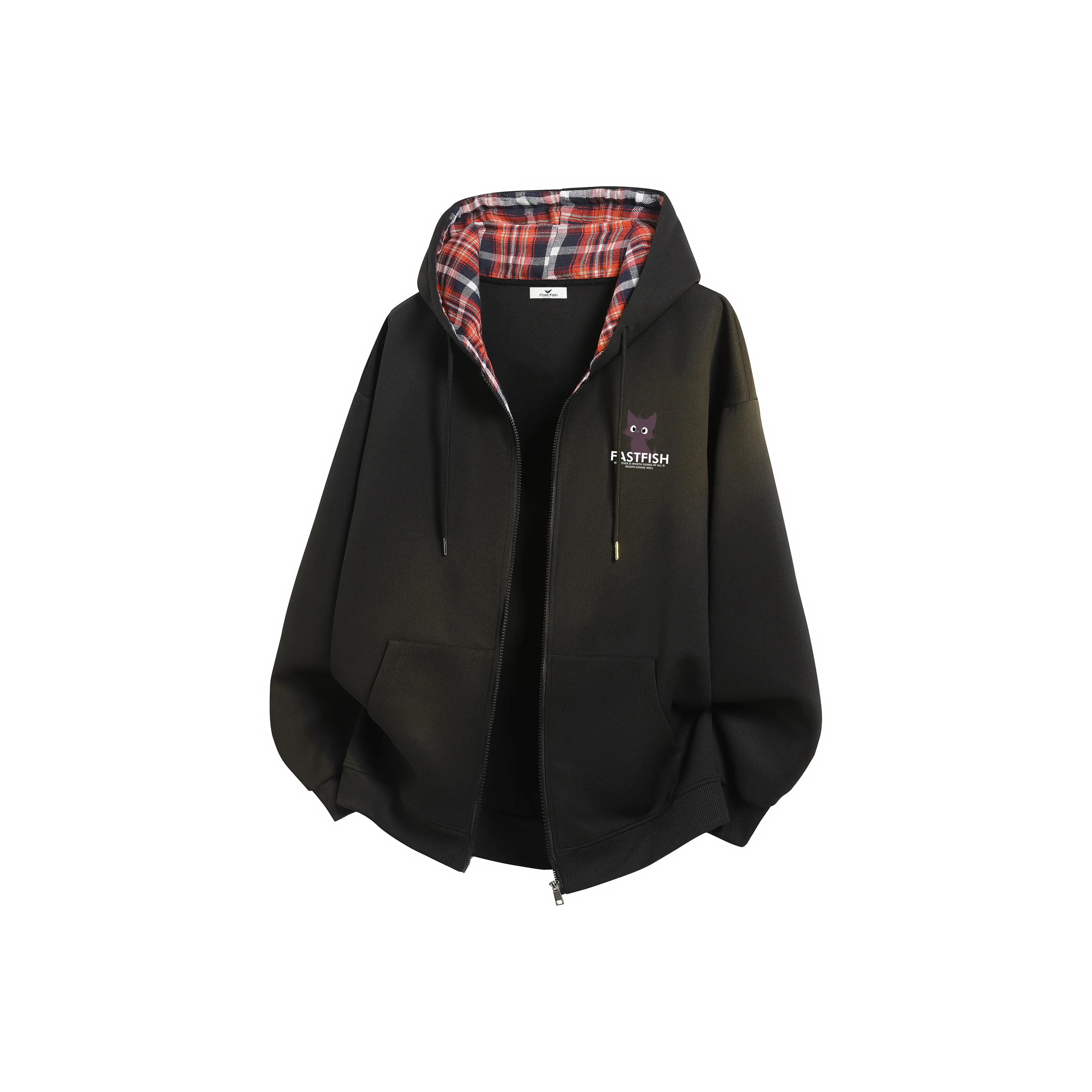 FASTFISH Sweatshirt Jacket Unisex