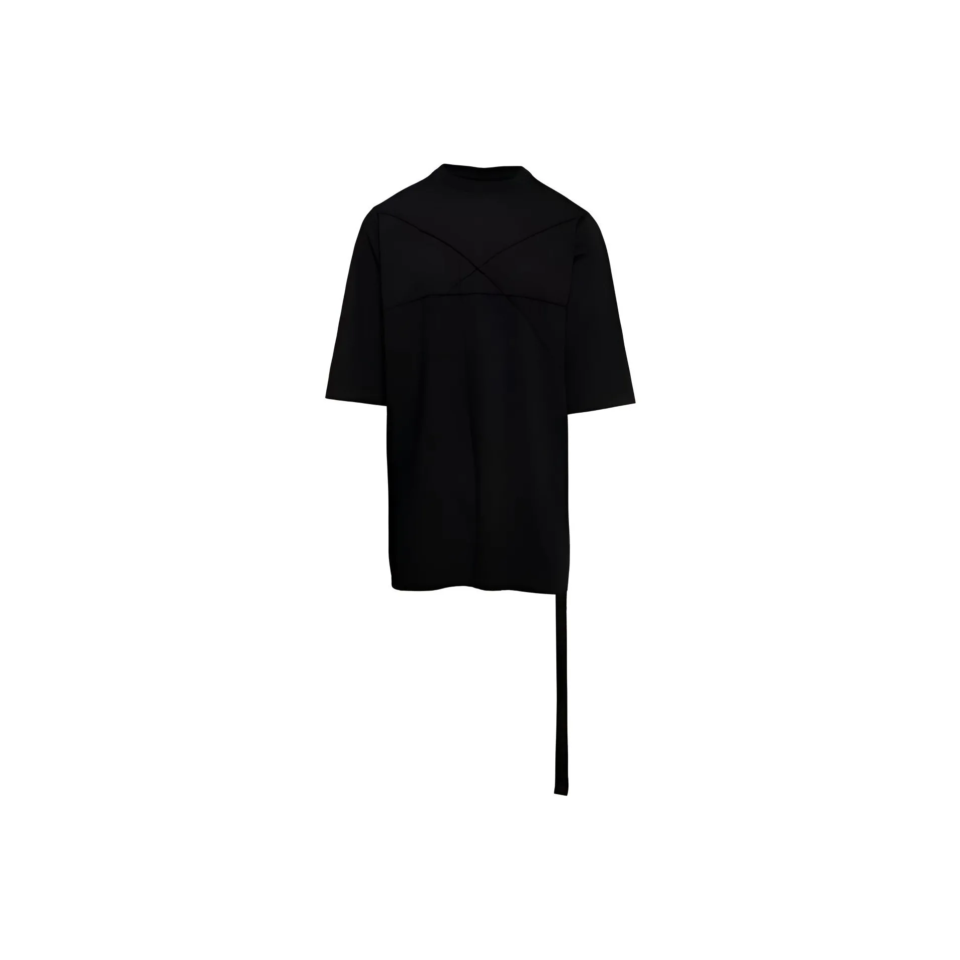 Rick Owens DRKSHDW Jumbo Patchwork Organic Cotton T shirt