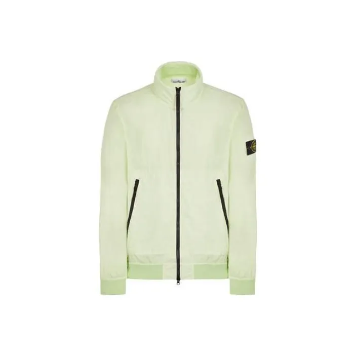 STONE ISLAND Jackets Men Light Green
