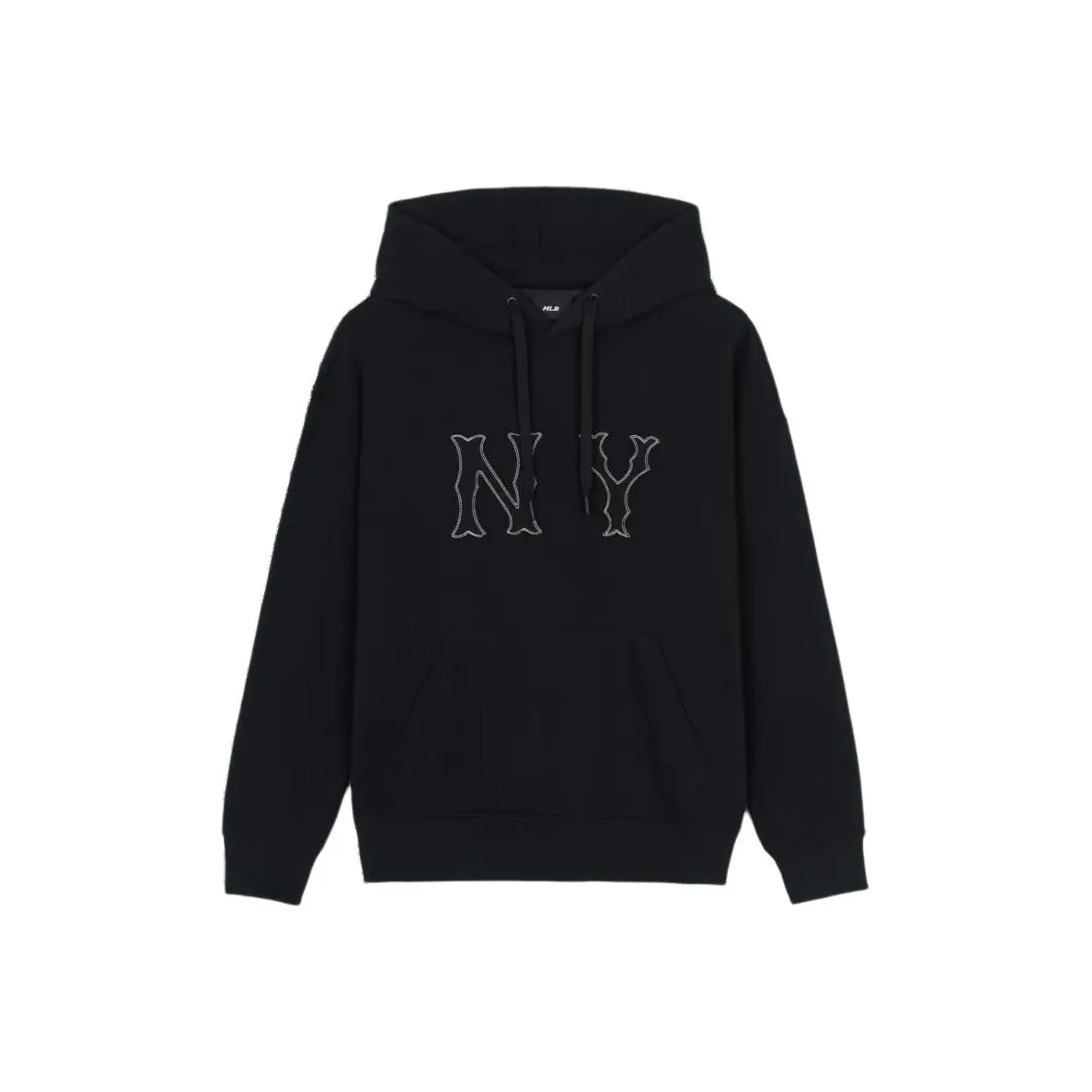 Mlb Base Logo MEGA OVERFIT New York Yankees Coopers BIG Толстовка Мужской Черный