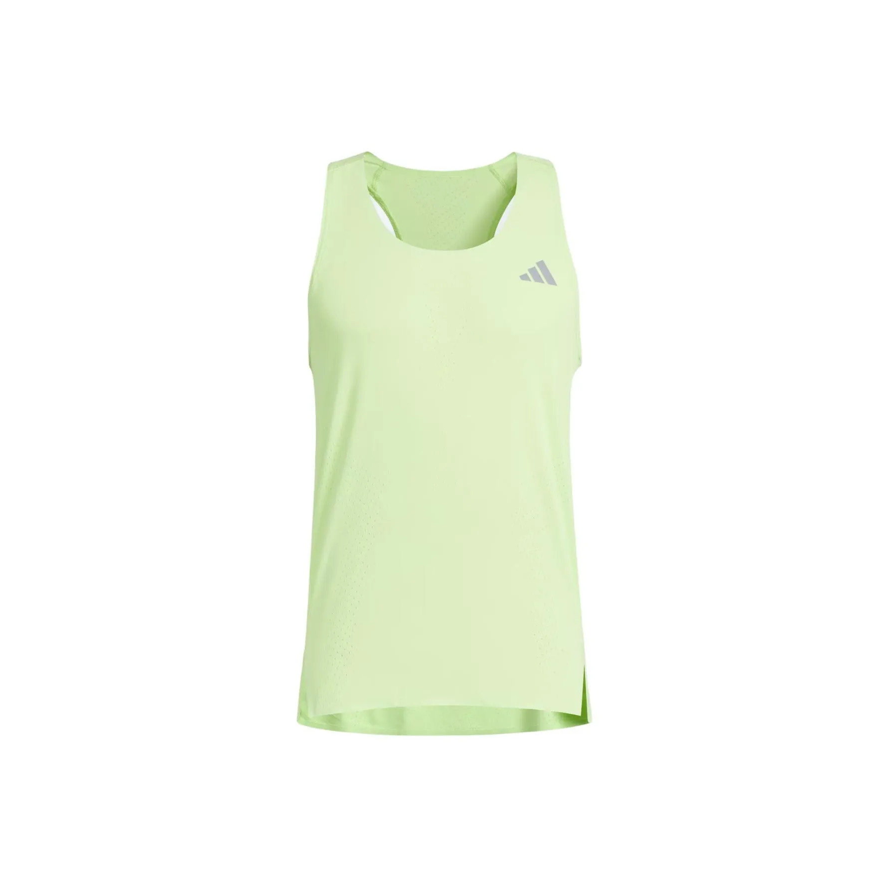 Adidas Tank Top Unisex Pulse Sour Orange Green/Dark Silver Gray
