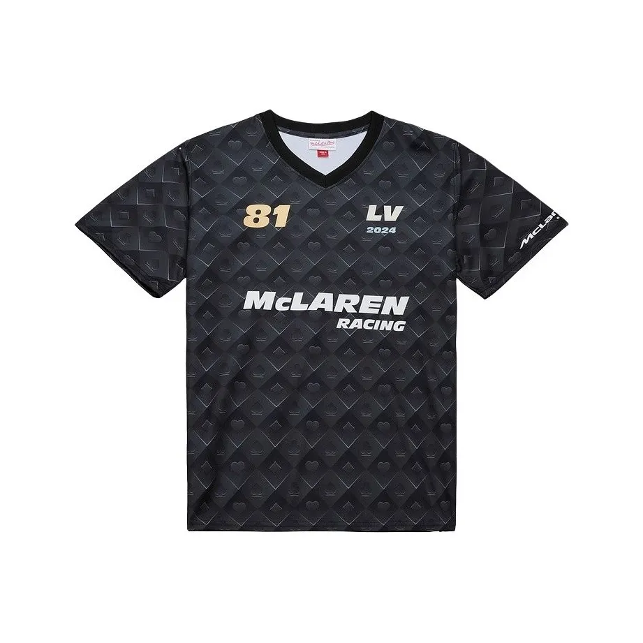 MITCHELL NESS x McLAREN SS25 T-Shirt Unisex Black