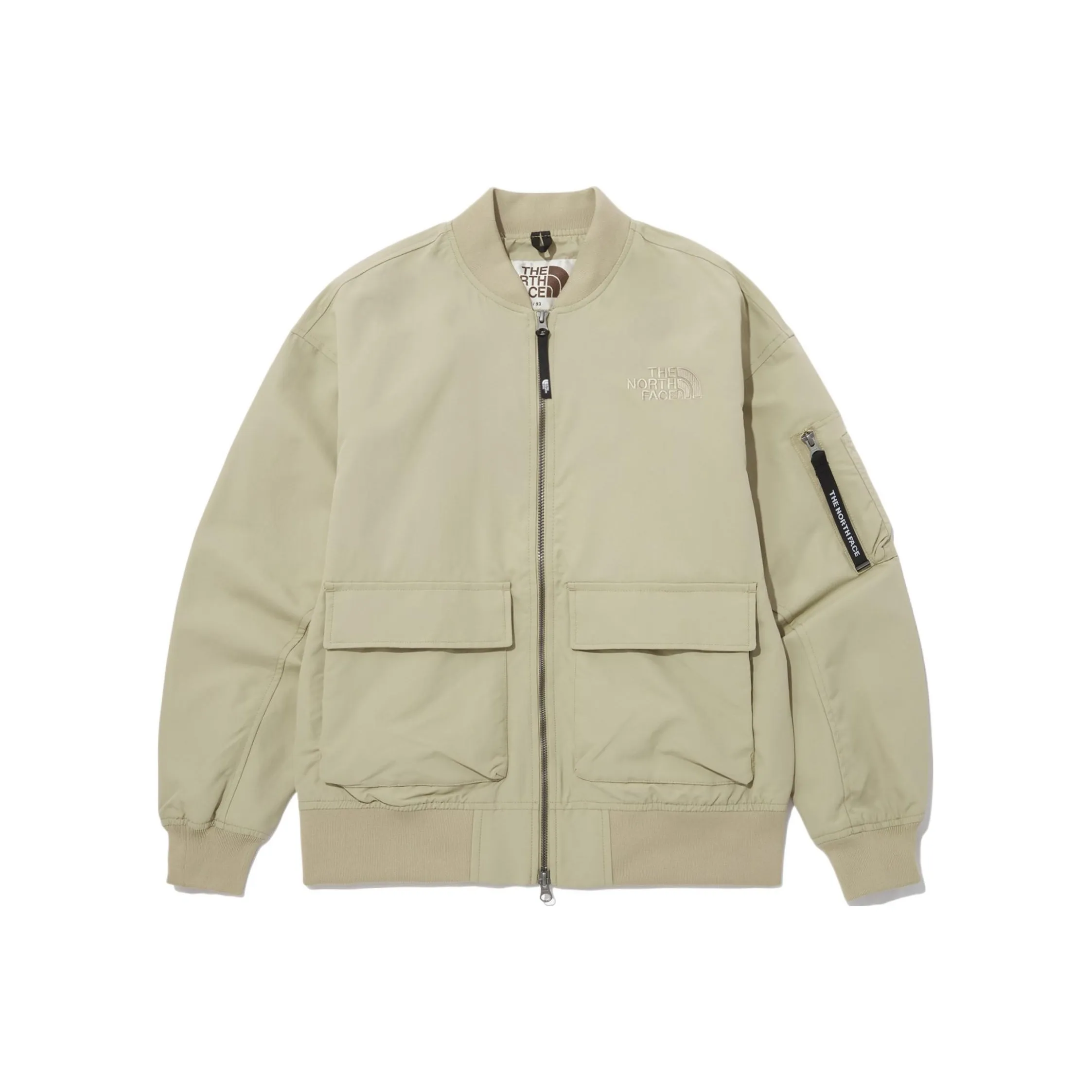 Button Down Shirts FW24 All Round Bomber Jacket Unisex Khaki