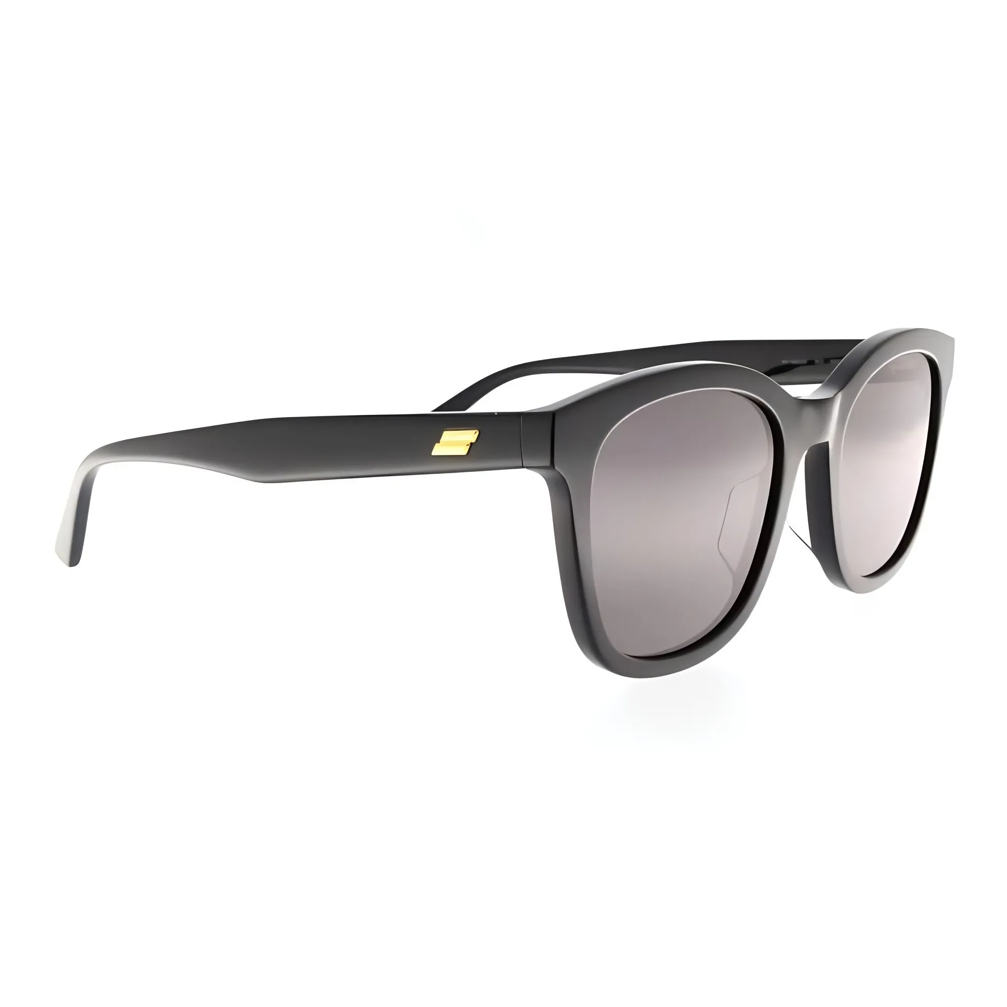 Bottega Veneta Plate Frame Butterfly Sunglasses Women's Black