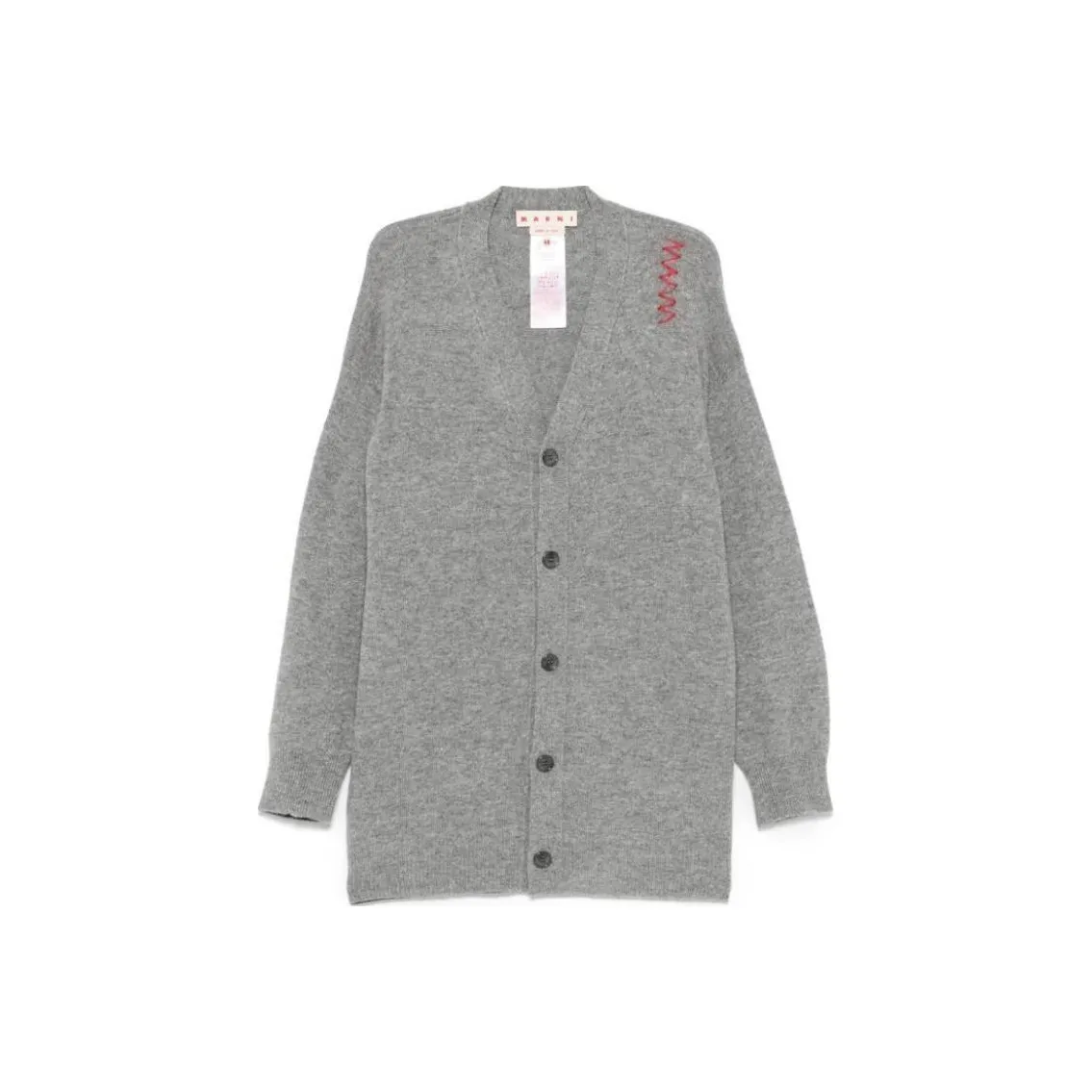 MARNI Logo embroidered Cardigan