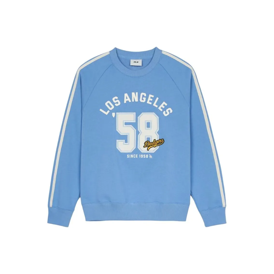 MLB Base Logo Varsity LOS ANGELES DODGERS Толстовка Унисекс Темно-Небесно-Синий