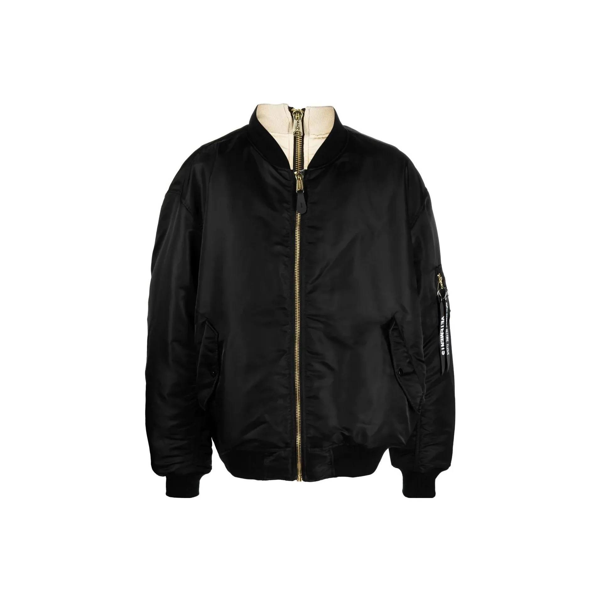 Vetements X Alpha Industries Reversible Bomber Jacket